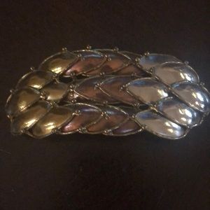 Vintage Exart Mexico copper brass buckle